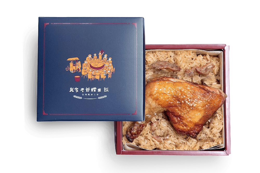 B辦桌禮盒 - 雞腿油飯